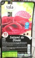 Mängden socker i Salami de dinde