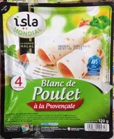 Mängden socker i Blanc de poulet à la provençale