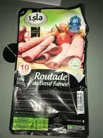 Mängden socker i Roulade de bœuf halal fumée Isla