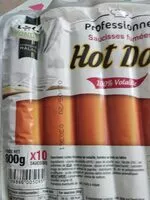 Mängden socker i Saucisse fumée hot dog halal