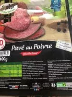 Mängden socker i Pavé au poivre