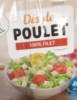 Mängden socker i Des de poulet