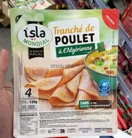 Mängden socker i Tranchee de poulet à l’algerienne