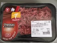 Mängden socker i Viande hachée