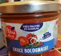Mängden socker i Sauce bolognaise
