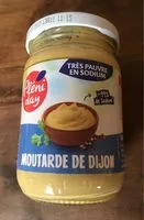 Mängden socker i MOUTARDE DE DIJON 200G ALLEGE EN SEL