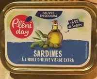 Mängden socker i Sardines Huile Olive 1-6 115G Allege En Sel