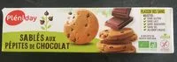 Mängden socker i Sablés aux pépites de chocolat