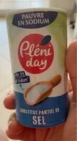 Mängden socker i Pleniday substitut de sel