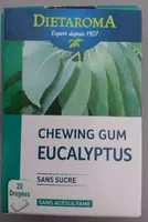 Mängden socker i Chewing-gum eucalyptus