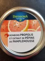 Mängden socker i Bonbons propolis et extrait de pépins de pamplemousse