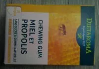 Mängden socker i Chewing-gum miel et propolis