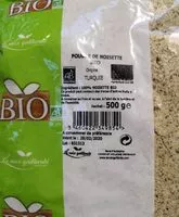 Mängden socker i Poudre noisette bio