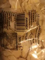 Mängden socker i Amande Effilée