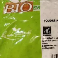 Mängden socker i Poudre amande naturelle