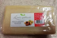 Mängden socker i Pâte d'amande Blanche