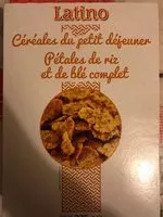 Mängden socker i Petales de riz et ble complet
