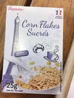 Mängden socker i Corn Flakes Sucrés
