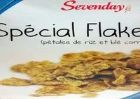 Mängden socker i Spécial Flakes - Pétales de Riz et blé complet
