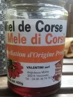 Mängden socker i Miel de corse