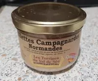 Mängden socker i Rillettes de campagne normande, 190gr