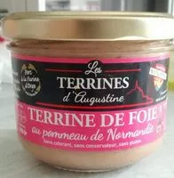 Mängden socker i Terrine de foie au pommeau de Normandie