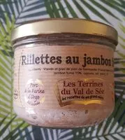 Mängden socker i Rillettes au jambon fumé