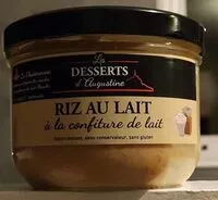 Mängden socker i Riz au lait à la confiture de lait