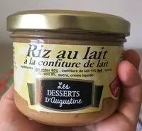 Mängden socker i Riz au lait