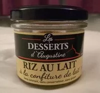 Mängden socker i Riz au lait à la confiture de lait