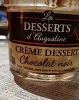 Mängden socker i Crème dessert chocolat noir