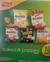 Mängden socker i Baked & popped mix