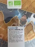 Mängden socker i Galette frangipane Bio