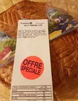 Mängden socker i Galette frangipane 6 pers