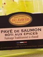 Mängden socker i Pavé de saumon rôti aux épices