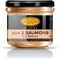 Mängden socker i Rillettes aux deux Saumons à la Badiane