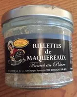 Mängden socker i Rillettes de maquereaux