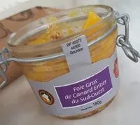 Mängden socker i Fois gras de canard entier du Sud Ouest