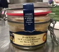 Mängden socker i Foie gras de canard entier du Sud-Ouest