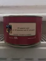 Mängden socker i Cassoulet au confit de canard