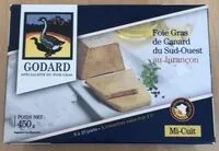 Mängden socker i Foie gras de canard du Sud-Ouest au Jurançon