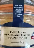 Mängden socker i Foie gras de canard entier du Perigord