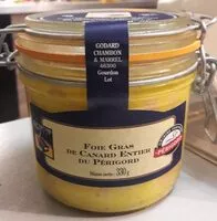 Mängden socker i Foie gras de canard entier du perigord