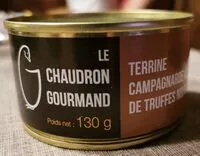 Mängden socker i Terrine campagnarde au jus de truffes noires
