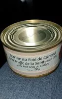 Mängden socker i Terrine au Foie de Canard à la Truffe de la Saint Jean