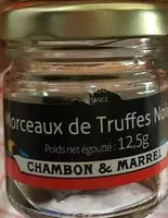 Mängden socker i Morceaux de truffes noirs