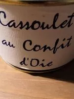 Mängden socker i Cassoulet au confit d'oie