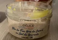 Mängden socker i Foie gras de canard au sel de Guérande