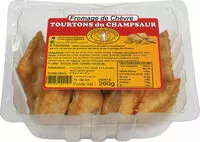 Mängden socker i Tourtons pomme de terre et chèvre