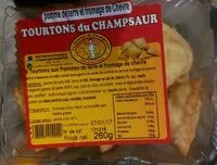 Mängden socker i Tourtons du Champsaur pomme de terre et fromage de chèvre